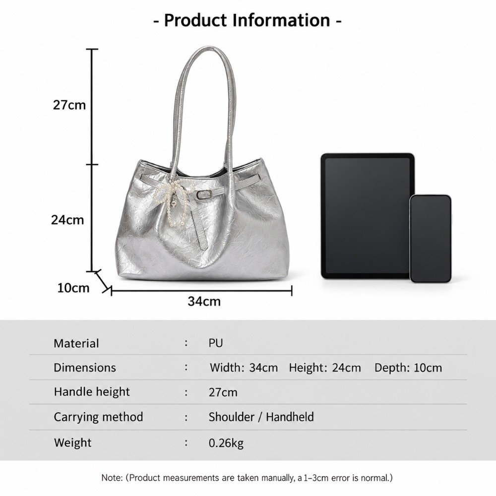 กระเป๋าโท้ททรงถังหนัง PU สไตล์ - Leatherwork Designs บทวิจารณ์และราคา