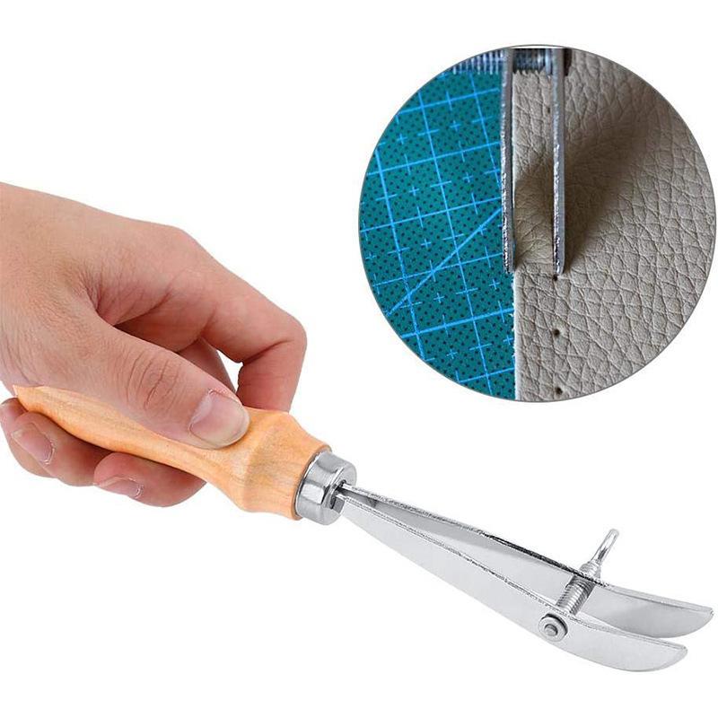 *เครื่องมือทำร่องขอบหนังแบบปรั - Groover Stitching Tool บทวิจารณ์และราคา