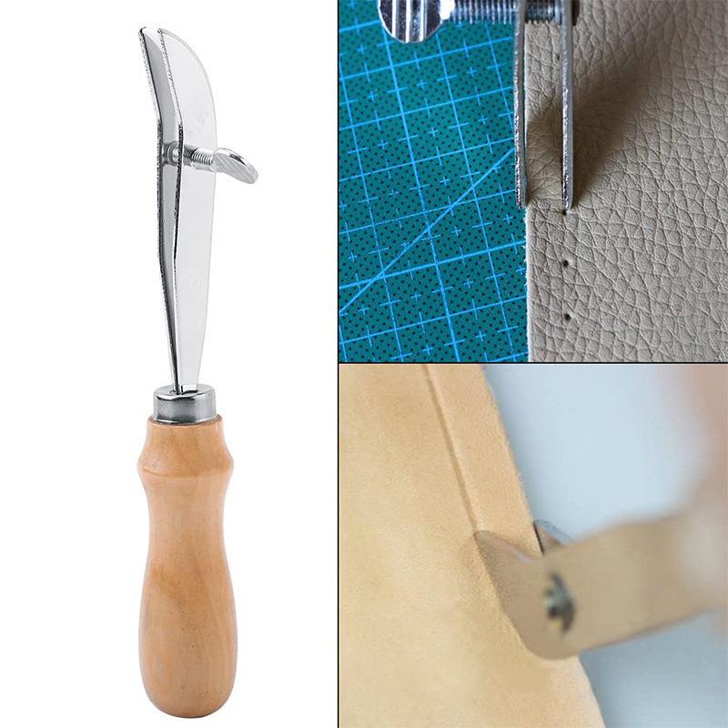 *เครื่องมือทำร่องขอบหนังแบบปรั - Groover Stitching Tool บทวิจารณ์และราคา