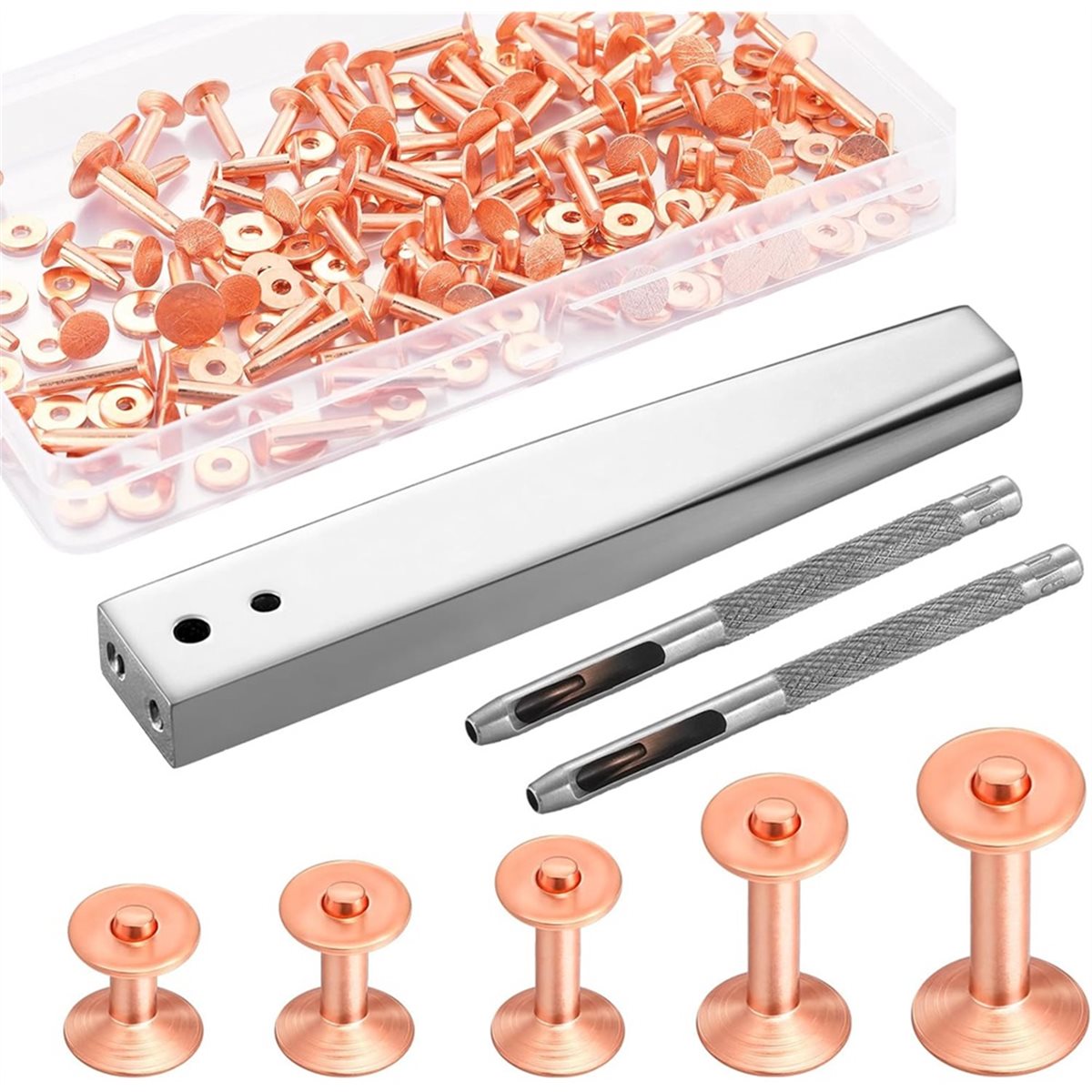 ชุดอุปกรณ์ยึดหมุดทองแดง A56K 1 - Rivet Setter Tool บทวิจารณ์และราคา