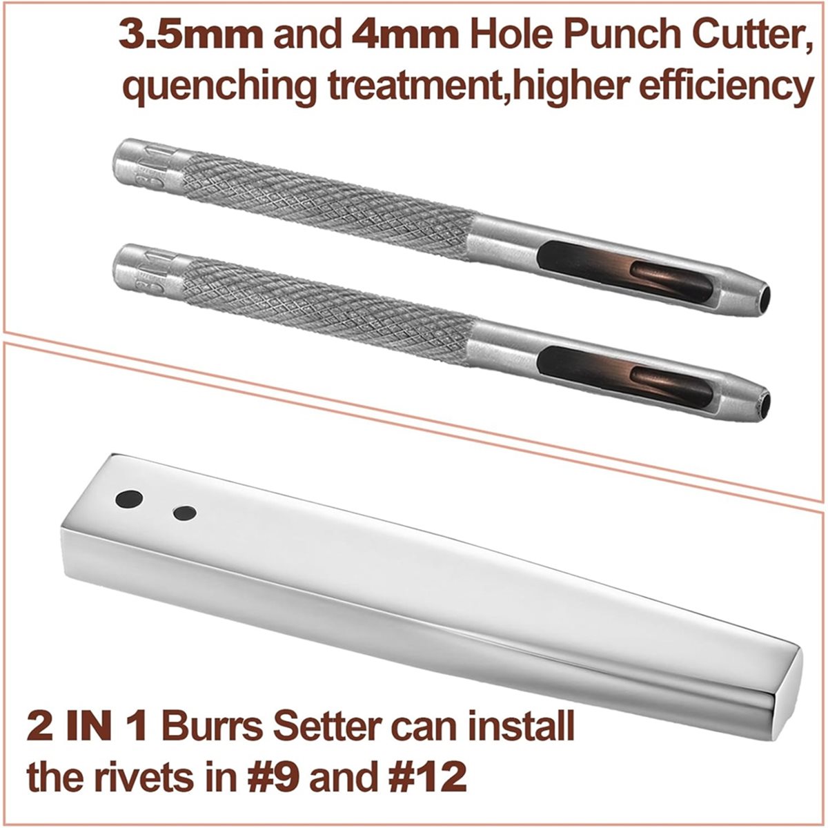 ชุดอุปกรณ์ยึดหมุดทองแดง A56K 1 - Rivet Setter Tool บทวิจารณ์และราคา