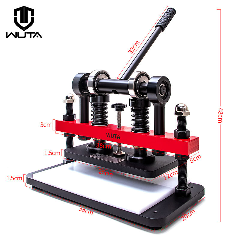 WUTA คู่มือหนัง Die เครื่องตัด - Leatherwork Machine บทวิจารณ์และราคา