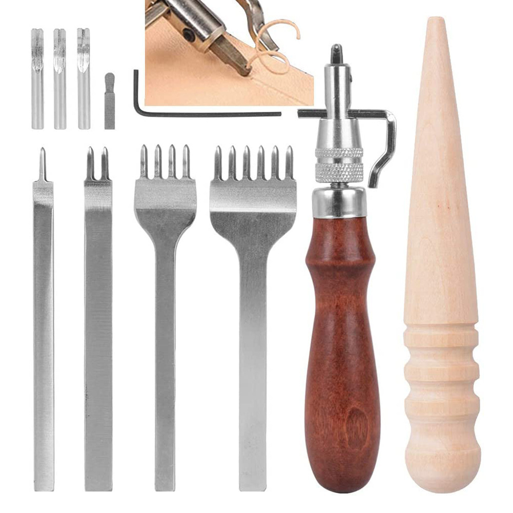 เครื่องมือปรับแต่งหนัง 7-in-1  - Groover Stitching Tool บทวิจารณ์และราคา