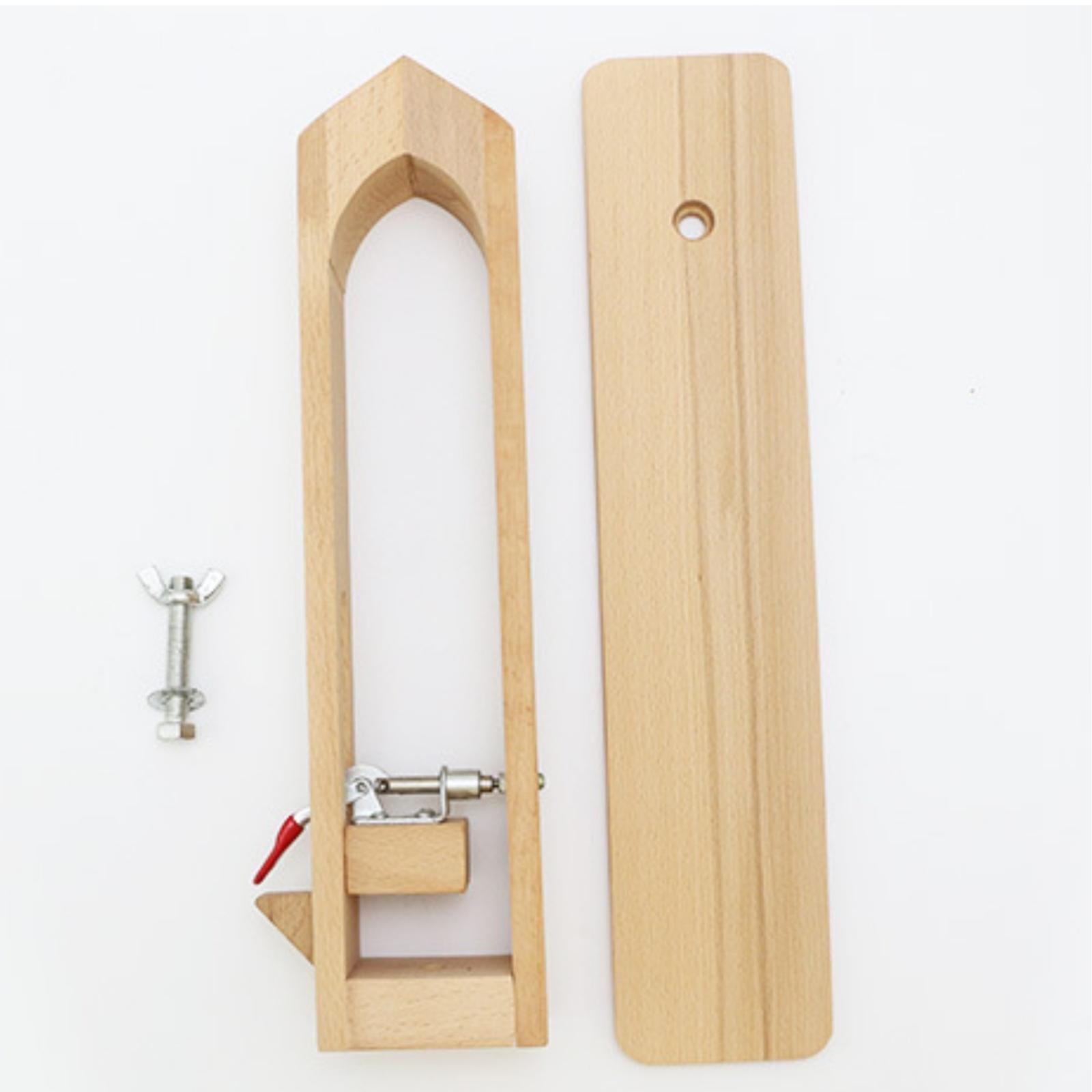 ที่หนีบหนังไม้บีชสำหรับเย็บหนั - Leatherwork Hand Press บทวิจารณ์และราคา