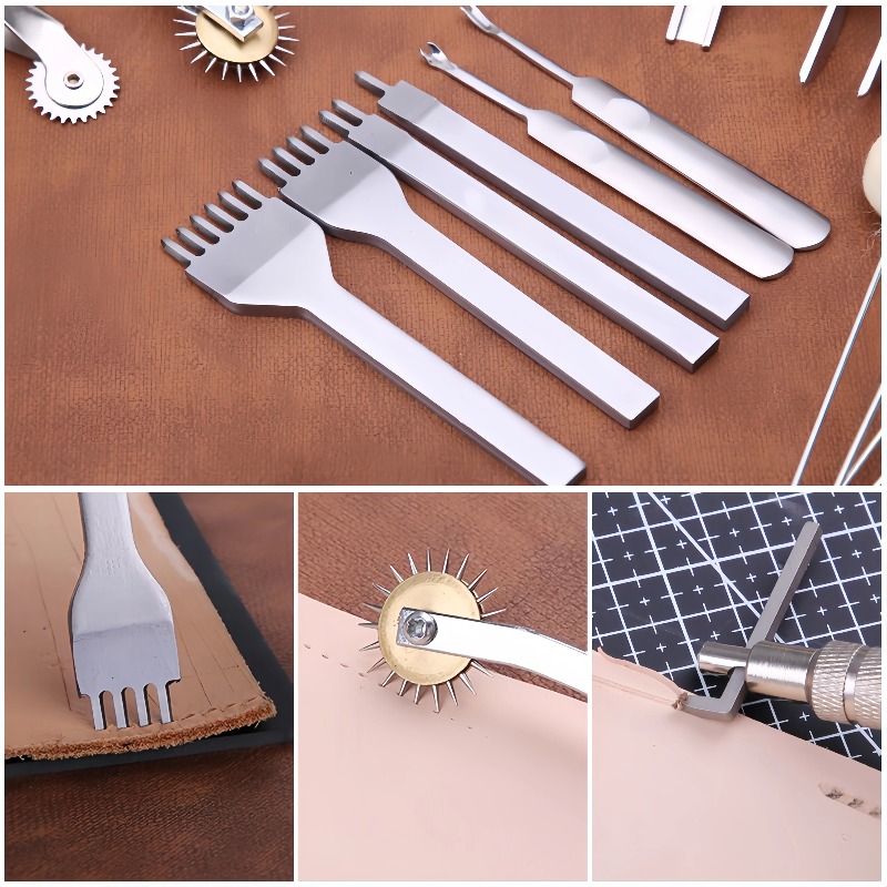 ชุดเครื่องมือช่างเย็บหนังมืออา - Groover Stitching Tool บทวิจารณ์และราคา