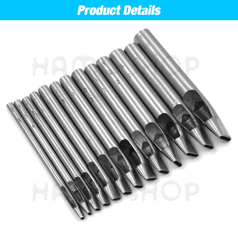 เครื่องเจาะรูหนังรูปวงรีขนาด 2 - Rivet Setter Tool บทวิจารณ์และราคา